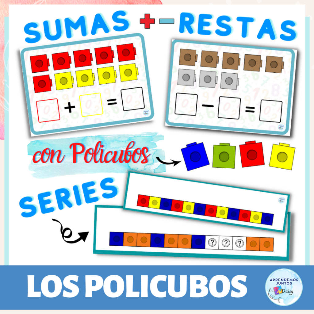 Sumas Restas Y Series Con Policubos Aula En Juego