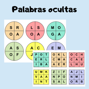 Palabras Ocultas Aula En Juego