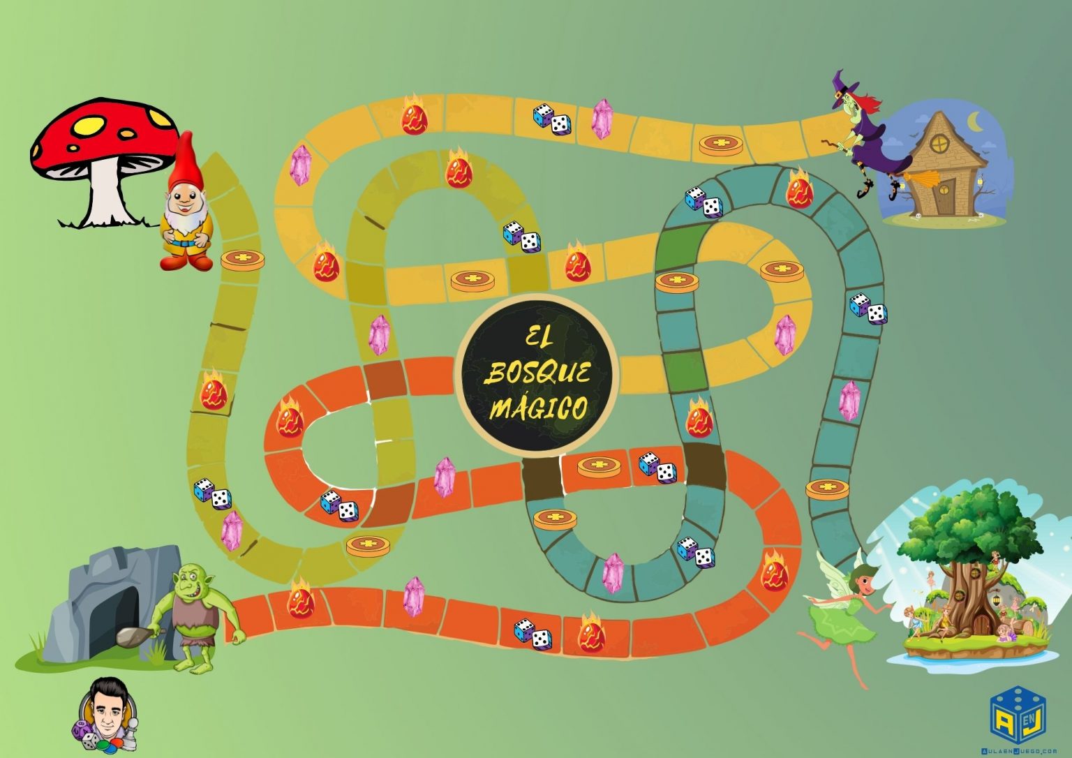 EL BOSQUE MÁGICO. Juego Aula en Juego