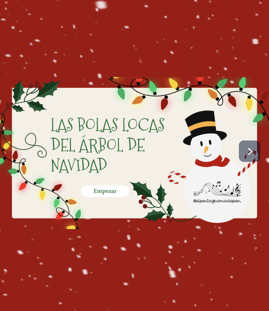 Tablas de multiplicar genially navidad elpentagramadepon Aula en Juego