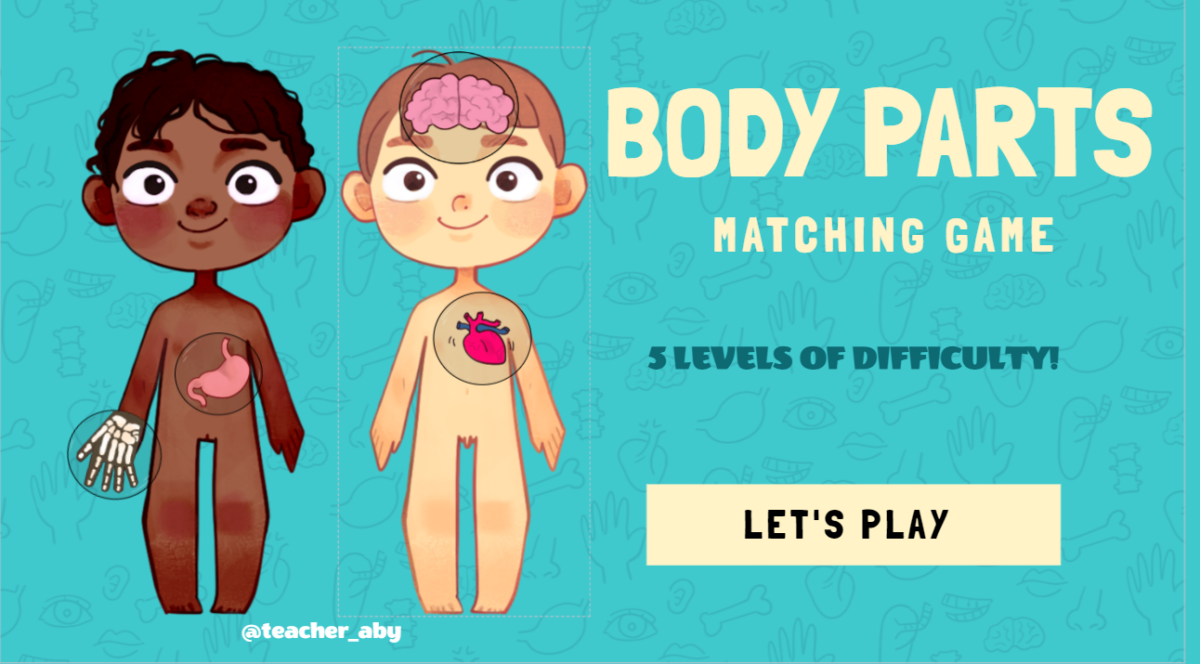 BODY PARTS. GAME FOR SCIENCE Aula en Juego