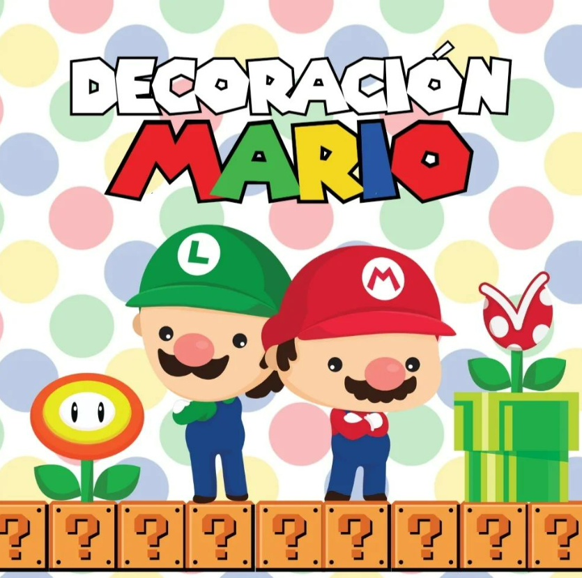 Decoración Mario Bros