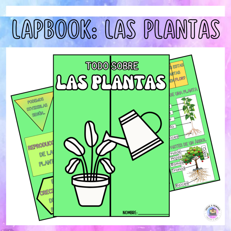 LAPBOOK: LAS PLANTAS - Aula En Juego