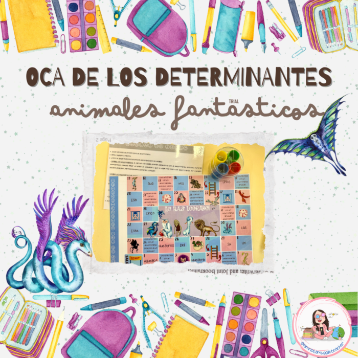 Oca de determinantes: artículos, demostrativos y posesivos