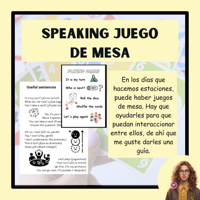 Speaking juegos de mesa