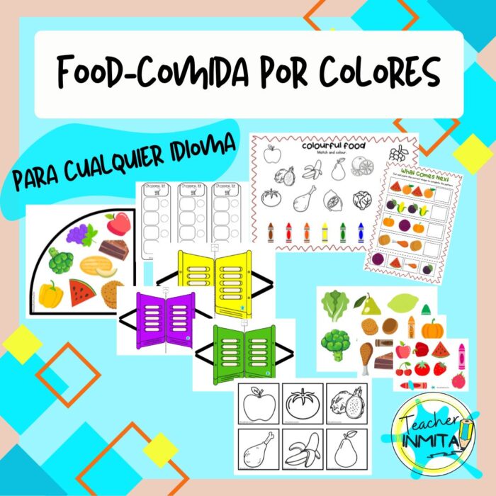 COMIDA - FOOD por colores