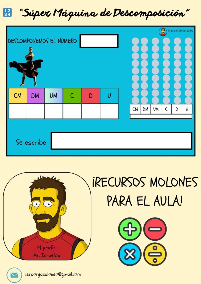 Súper Máquina de la descomposición de números