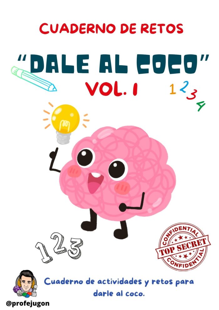 CUADERNO DE RETOS "DALE AL COCO" VOL.1