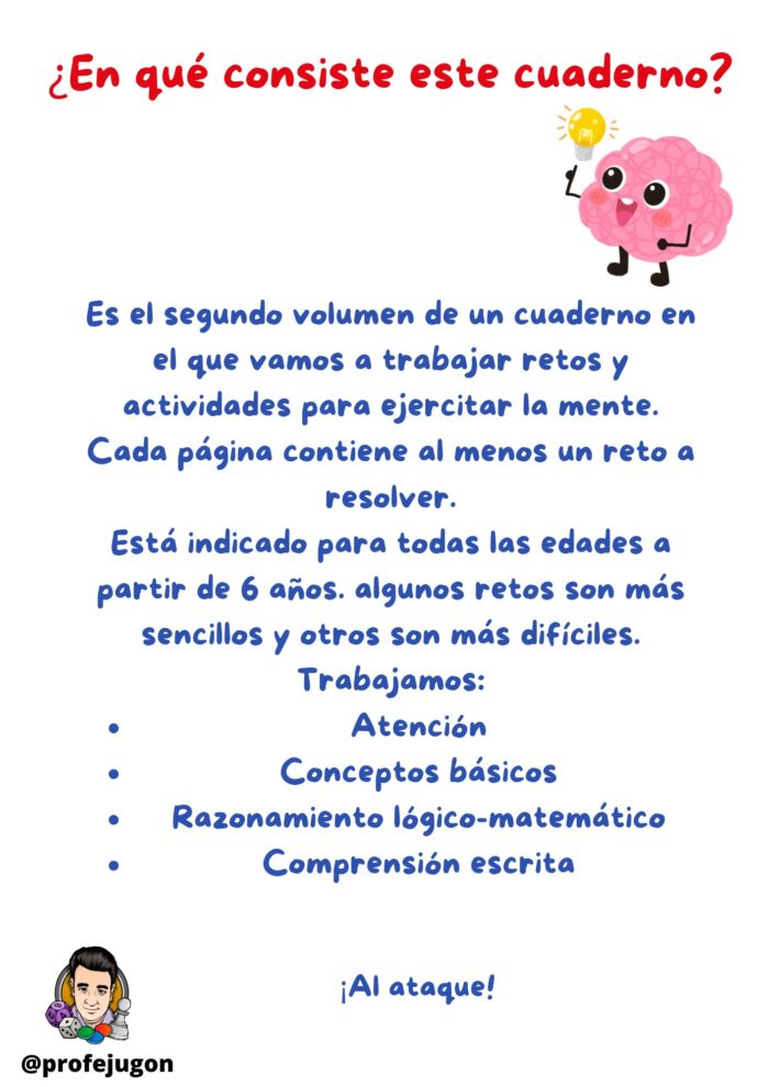 CUADERNO DE RETOS "DALE AL COCO" VOL. 2 - Imagen 2