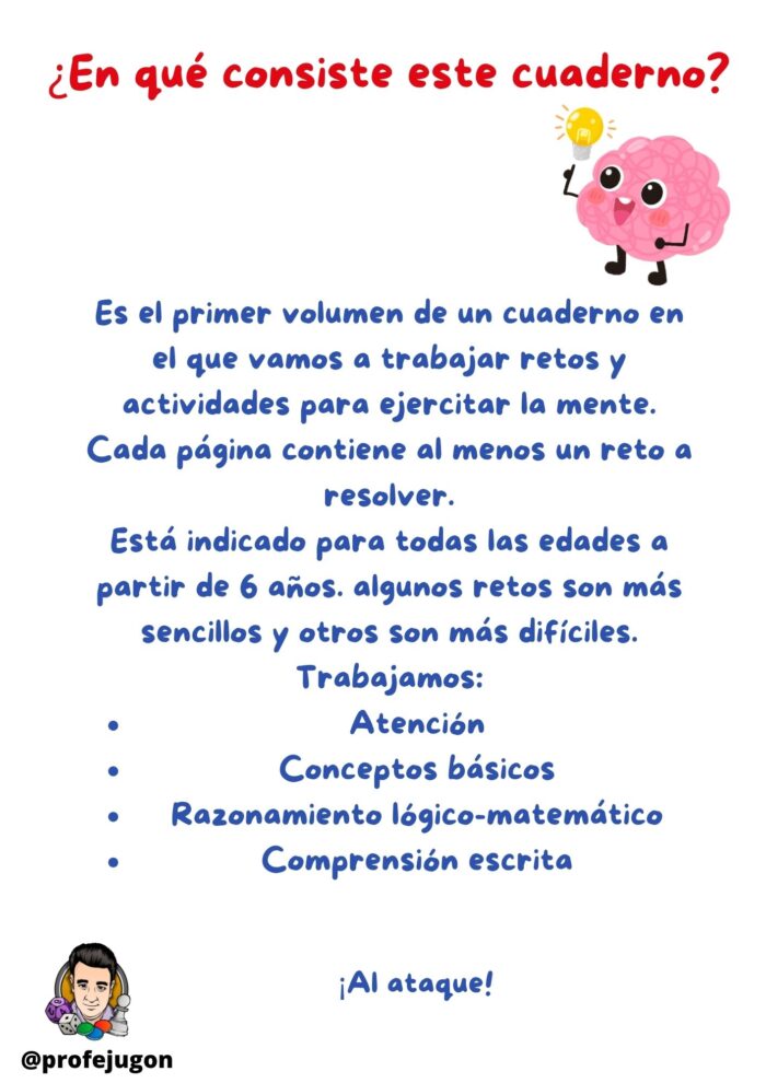 CUADERNO DE RETOS "DALE AL COCO" VOL.1 - Imagen 2