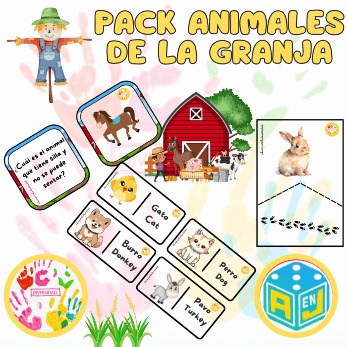 PACK ANIMALES DE LA GRANJA
