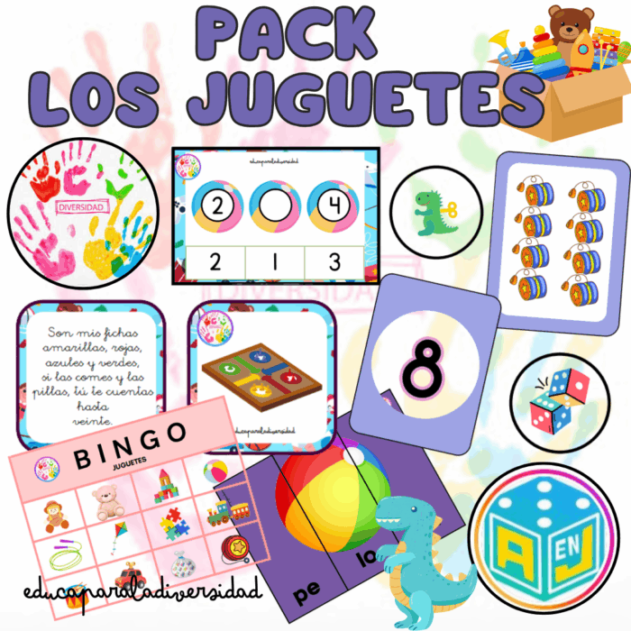 PACK "LOS JUGUETES"
