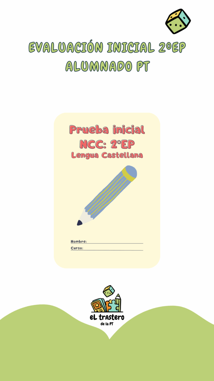 Evaluación inicial lengua y mates 2ºEP