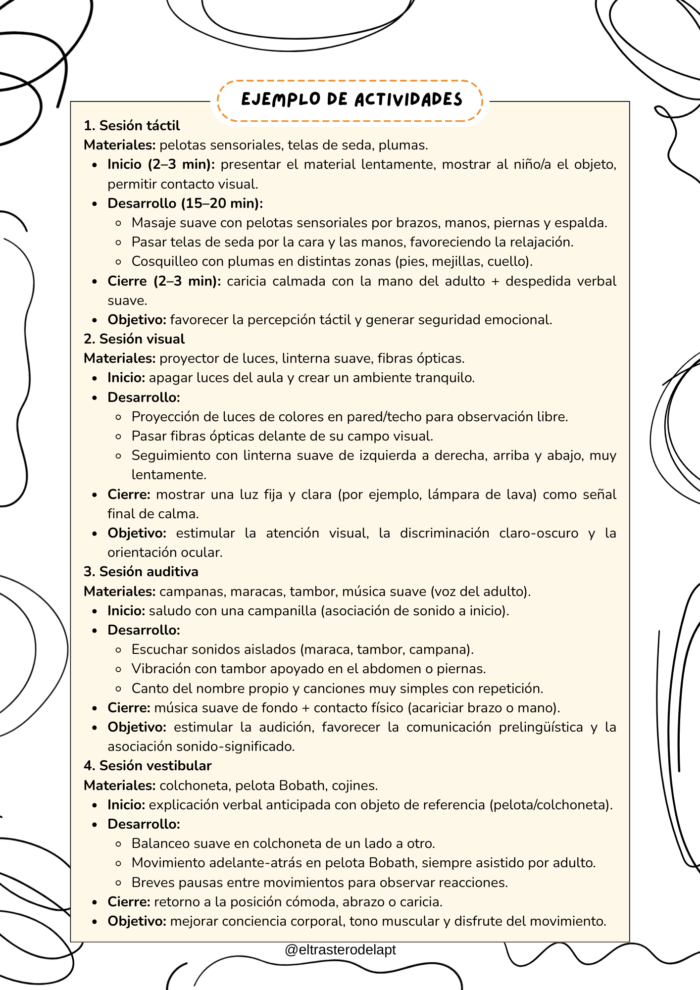 Programa:estimulación basal - Imagen 2