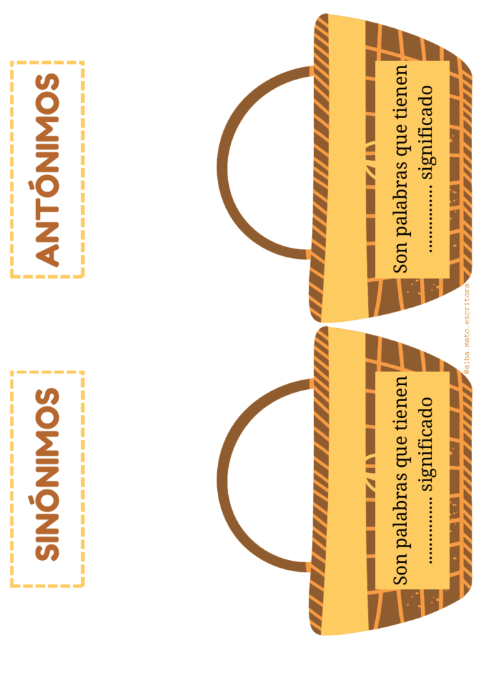 SINONIMOS Y ANTONIMOS - Imagen 2