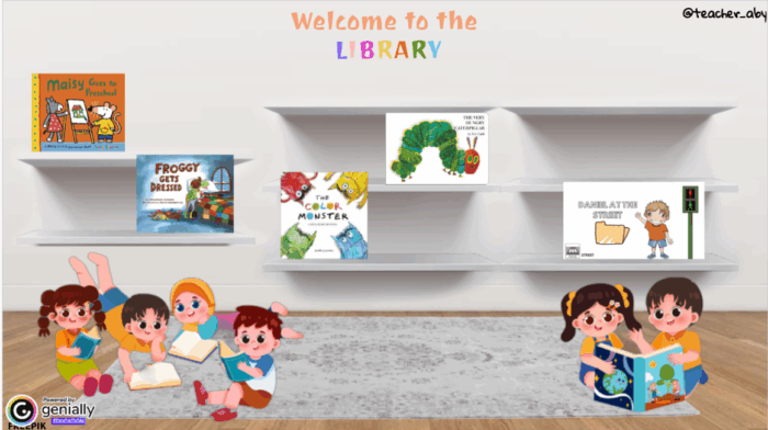 ENGLISH LIBRARY FOR PRESCHOOL