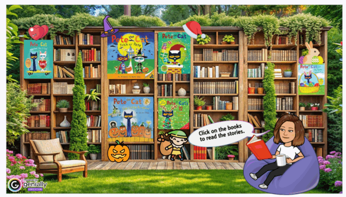 PETE THE CAT INTERACTIVE LIBRARY - Imagen 2