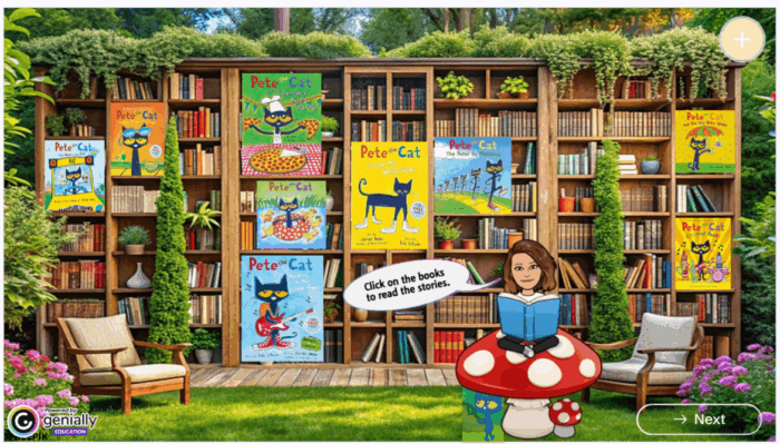 PETE THE CAT INTERACTIVE LIBRARY