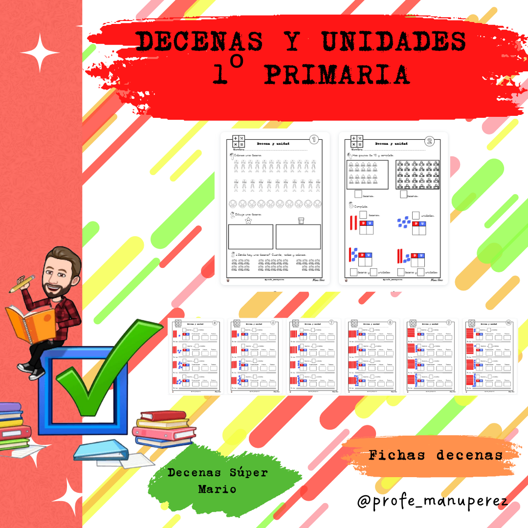 Decenas y unidades 1º Primaria